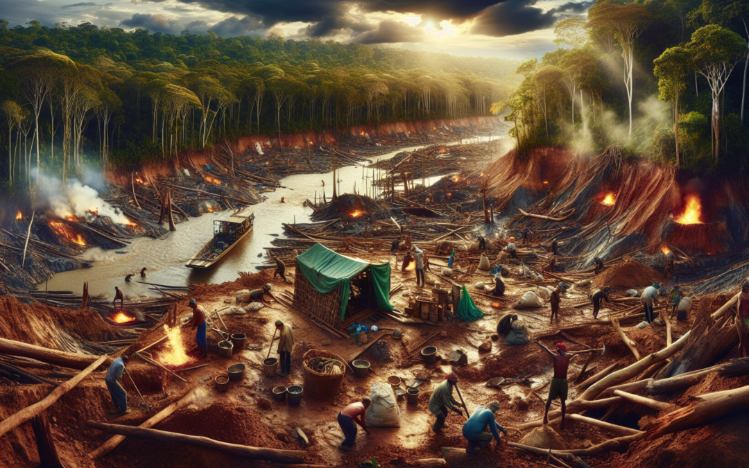 Impactos Devastadores do Garimpo Ilegal em Áreas Protegidas da Amazônia
